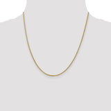 14k 1.55mm Semi-Solid Wheat Chain-WBC-BC128-20