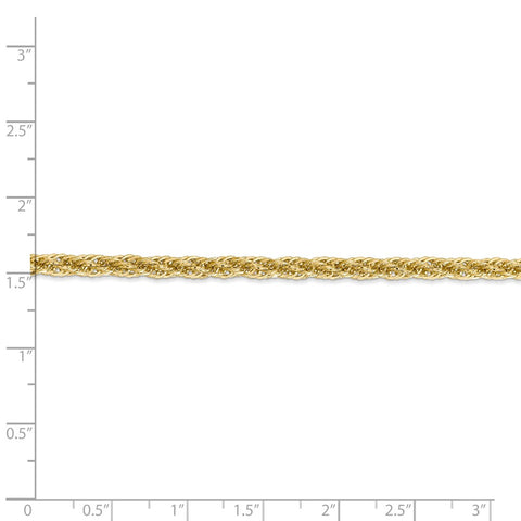 14k 3.3mm D/C Semi-Solid Chain-WBC-BC132-20