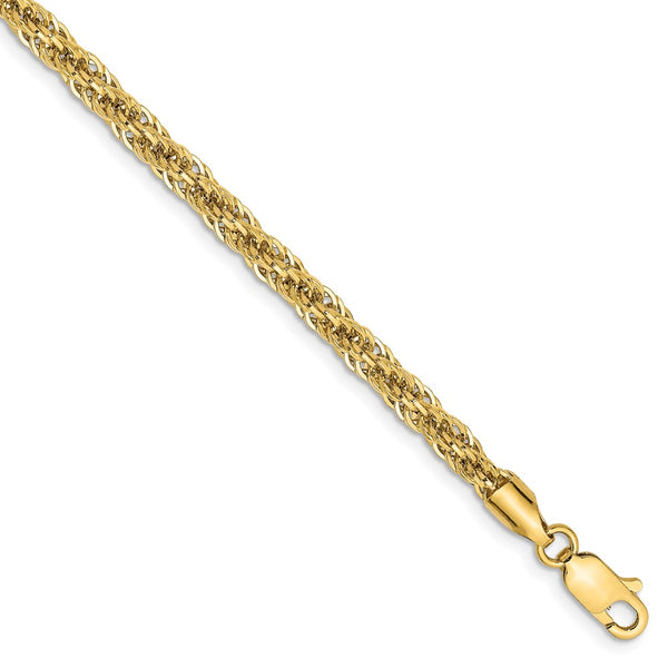 14k 3.3mm D/C Semi-Solid Chain-WBC-BC132-7