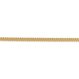 14k 3mm Semi-Solid Franco Chain-WBC-BC135-22