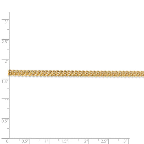 14k 3mm Semi-Solid Franco Chain-WBC-BC135-20