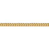 14k 3.7mm Semi-Solid Franco Chain-WBC-BC136-22