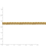 14k 4.5mm Semi-Solid Franco Chain-WBC-BC137-24