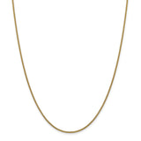 14k 1.5mm Semi-Solid Round Box Chain-WBC-BC140-20