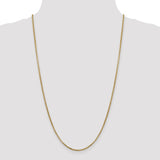 14k 1.75mm Semi-Solid Round Box Chain-WBC-BC141-8