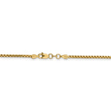 14k 1.75mm Semi-Solid Round Box Chain-WBC-BC141-8