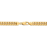 14k 7.3mm Semi-Solid Miami Cuban Chain-WBC-BC156-8