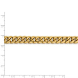 14k 9.3mm Semi-Solid Miami Cuban Chain-WBC-BC157-9