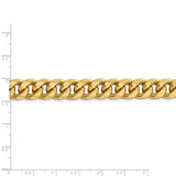 14k 11mm Semi-Solid Miami Cuban Chain-WBC-BC158-8