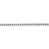 14k WG 2.45mm Semi-Solid Round Box Chain-WBC-BC162-24