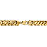 14k 12.6mm Semi-Solid Miami Cuban Chain-WBC-BC164-8