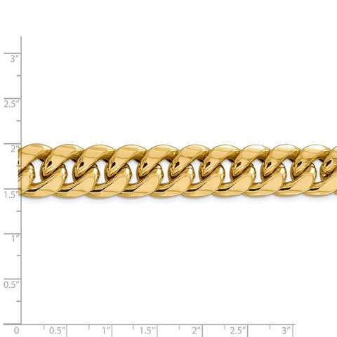 14k 15mm Semi-Solid Miami Cuban Chain-WBC-BC165-9