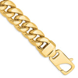 14k 15mm Semi-Solid Miami Cuban Chain-WBC-BC165-8