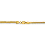 14k 2.2mm Semi-Solid Franco Chain-WBC-BC166-22