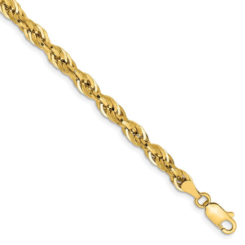 14ky 4.25mm Semi-Solid Rope Chain-WBC-BC168-8
