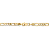 14k 3.5mm Semi-Solid Figaro Chain-WBC-BC93-8