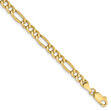 14k 4.2mm Semi-Solid Figaro Chain-WBC-BC94-8