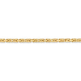 14k 2mm Byzantine Chain-WBC-BIZ050-7