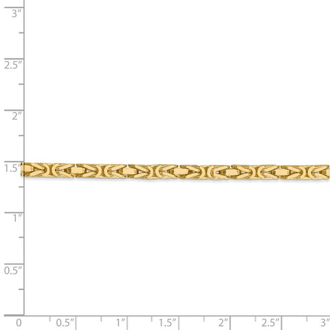 14k 3.25mm Byzantine Chain-WBC-BIZ090-8