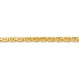 14k 4mm Byzantine Chain-WBC-BIZ110-8