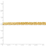 14k 4mm Byzantine Chain-WBC-BIZ110-8