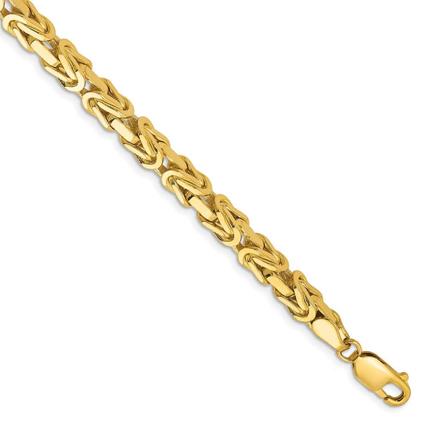 14k 5.25mm Byzantine Chain-WBC-BIZ150-8