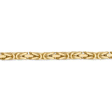 14k 6.5mm Byzantine Chain-WBC-BIZ180-8