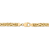 14k 6.5mm Byzantine Chain-WBC-BIZ180-8