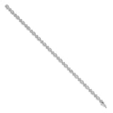 14k White Gold Diamond Bracelet-WBC-BM4623-075-WA