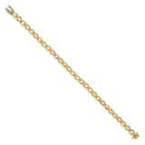 14k Diamond Infinity Bracelet-WBC-BM4630-015-YA