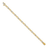 14k Diamond Infinity Bracelet-WBC-BM4631-013-YA