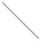 14k White Gold Diamond Bracelet-WBC-BM4632-050-WA