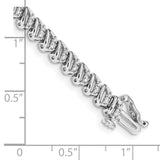 14k White Gold Diamond Bracelet-WBC-BM4632-050-WA