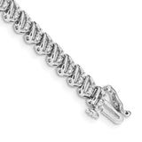 14k White Gold Diamond Bracelet-WBC-BM4632-050-WA