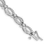 14k White Gold Diamond Fancy Bracelet-WBC-BM4640-200-WA