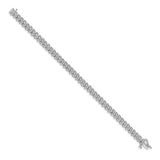 14k White Gold Diamond Fancy Bracelet-WBC-BM4645-100-WA