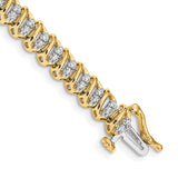 14k Diamond Bracelet-WBC-BM4645-100-YA