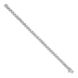 14k White Gold Diamond Bracelet-WBC-BM4646-100-WA