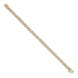 14k Diamond Bracelet-WBC-BM4646-100-YA