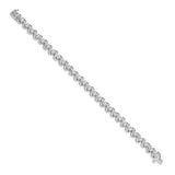 14k White Gold Diamond Bracelet-WBC-BM4647-300-WA