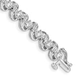 14k White Gold Diamond Bracelet-WBC-BM4647-300-WA