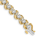 14k Diamond Bracelet-WBC-BM4647-300-YA