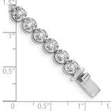 14k White Gold Diamond Bracelet-WBC-BM4651-400-WA