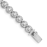 14k White Gold Diamond Bracelet-WBC-BM4651-400-WA