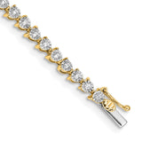 14k Diamond Bracelet-WBC-BM4655-100-YA