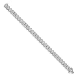 14k White Gold Diamond Bracelet-WBC-BM4663-500-WA