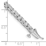 14k White Gold Diamond Bracelet-WBC-BM4668-200-WA