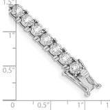 14k White Gold Illusion Setting Diamond Bracelet-WBC-BM4675-300-WA