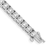 14k White Gold Illusion Setting Diamond Bracelet-WBC-BM4676-500-WA