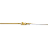 14k .7mm Box with Lobster Clasp Chain-WBC-BOX075-7